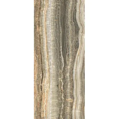 Rex Ceramiche Eccentric Luxe 778824 Caramel Glossy 6mm Ret 120x280