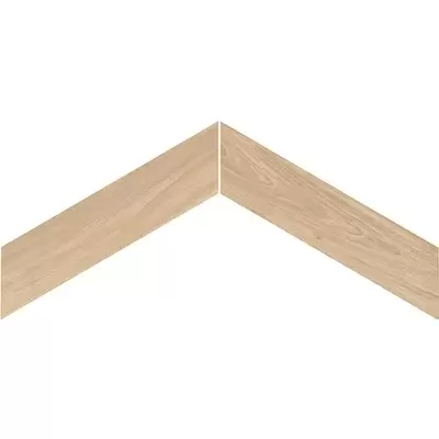 Emil ceramica Sleekwood Chevron Beige 11x54