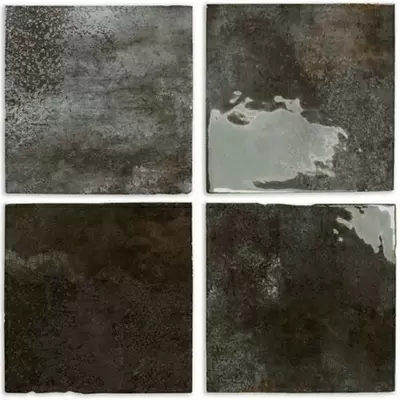 DNA Tiles Enamel Square Charcoal 12.5x12.5