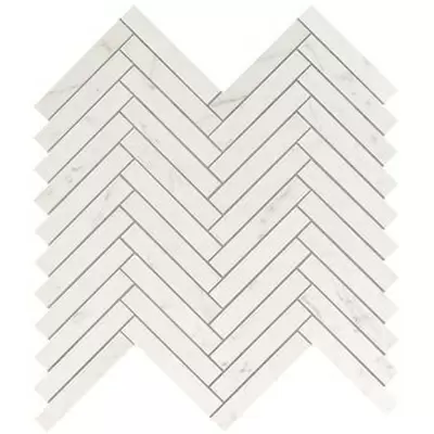 Atlas Concorde Marvel Stone 9SHC Carrara Pure Herringbone Wall 30.5x30