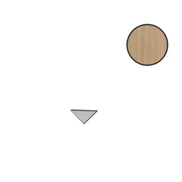 Atlas Concorde Log AX2K 3D Pleat Moon Oak Corner A E 1,4x1,4