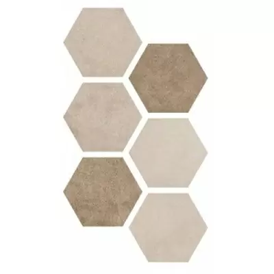 Argenta Hexagon Multi Warm 25x22