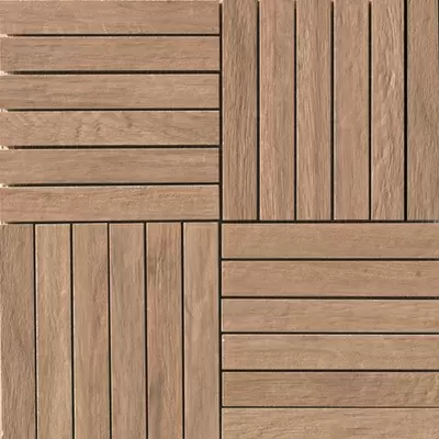 Casalgrande Padana Tavolato Quadrotte Marrone Chiaro 30x30