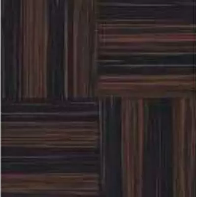 Versace Villa 49030 Ebano Nero-Roso Cassettonato Tarsia Naturale 58,5x58,5