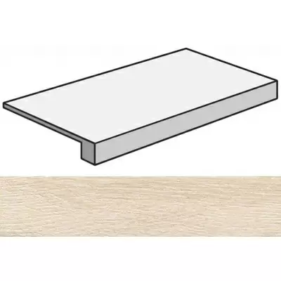 Casalgrande Padana Newood 4948698 Ivory Gradone 120x33