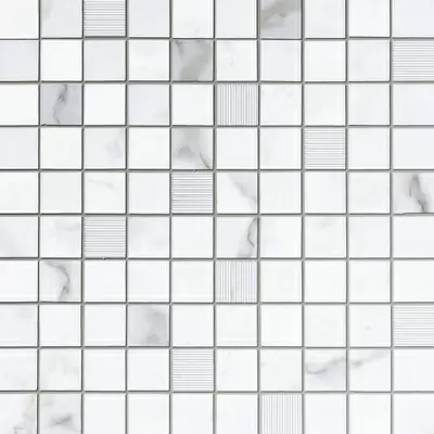 Rex Ceramiche I Classici Di Rex 748341 Statuario Mos. 3D Mix 30x30