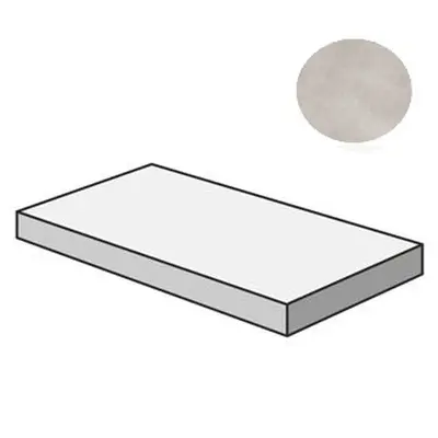 Sant Agostino Sable CSAGASSP12 Gradone Angolare 120 Sx Pearl 33x120