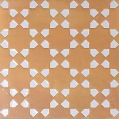 WOW Bejmat 125059 Tan White 15x15