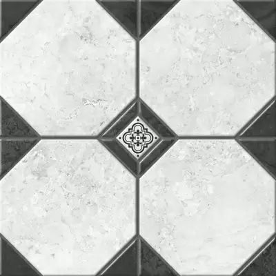 Керамин Лимбург 7 Белый 40x40