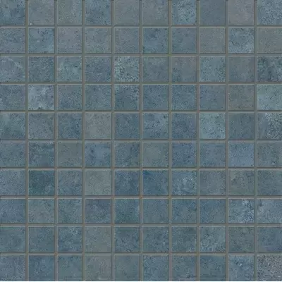 Provenza Vulcanika EFW9 Mosaico 3x3 Raku Blu 30x30