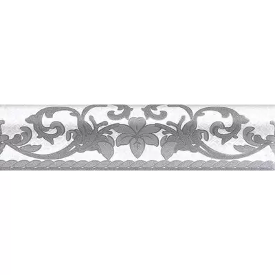 Atlantic tiles projects Sistina Cenefa Boiserie Gris 6x25