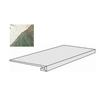 Rex Ceramiche Heritage Luxe 775678 Aqua Comfort Gradino 33x120