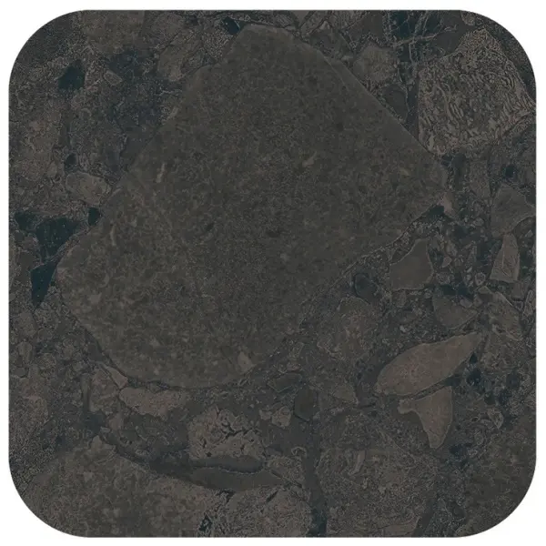 Arcana Ceramica Black&Cream ARC_8228 Checkers Rounded Black Space 28,6x28,6