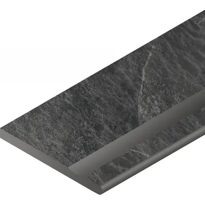 Italon Materia 620090000411 Titanio Бортик С Выемкой Закругленый Правый 30x60