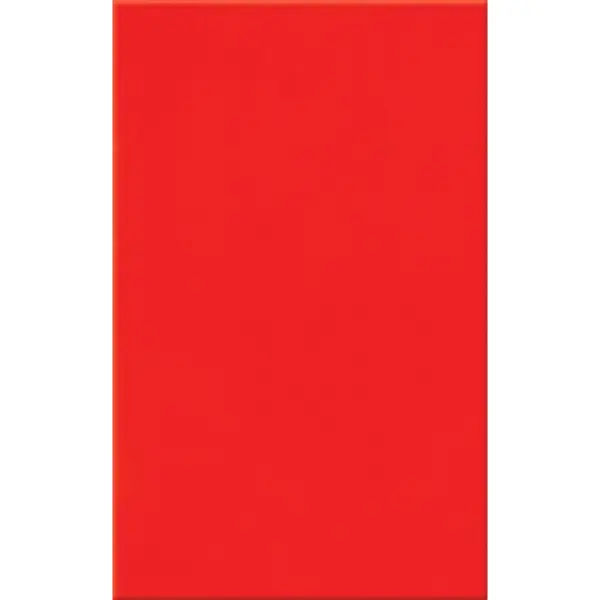 М- Квадрат Моноколор 120042 Красная 25x40