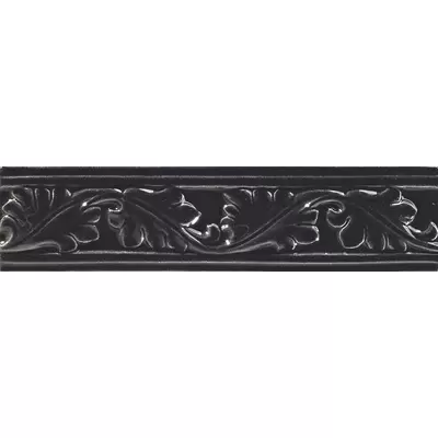 Ceramiche Grazia Formae FO2 Foliage Ebony 6x26