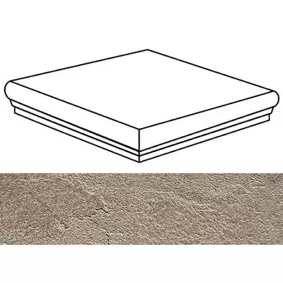 Casalgrande Padana Mineral Chrom 6924963 Angolare Beige 33x30