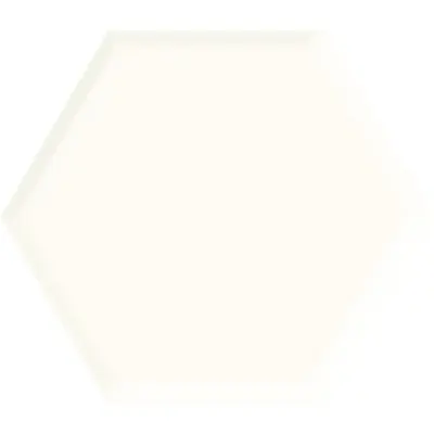 Grupa Paradyz Ideal Uniwersalny Heksagon White Struktura Polysk 17,1x19,8