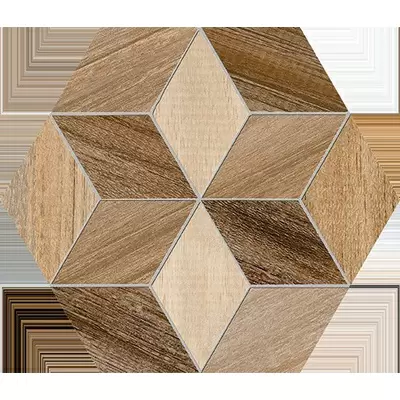 Vives Seine Hexágono Freret Multicolor 23x26,6