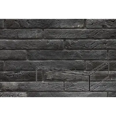 Феодал Кирпич Каталонский Графитовый 22,5 5,2x22,5