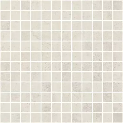 Monocibec Ceramiche Graphis 113257 Bianco Mosaico Su Foglio 2.5x2.5 30x30