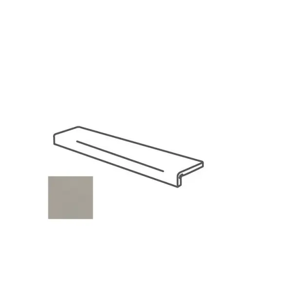 Impronta italgraniti Nuances NU0695I Elemento L Incollato Tortora 16,5x60