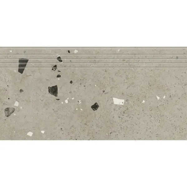 Kerranova Etagi K-2014/MR/st01/300x600x9 Gray Beige МР 30x60 - керамическая плитка и керамогранит
