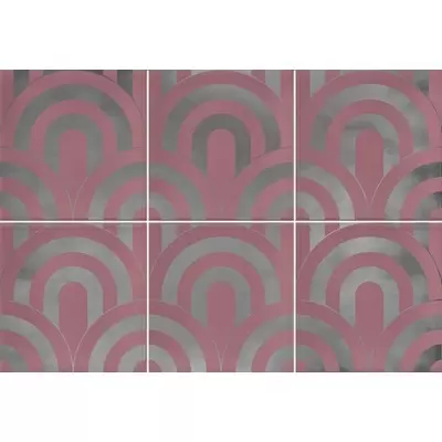Vives Hanami Takada Marsala Plata 23x33,5