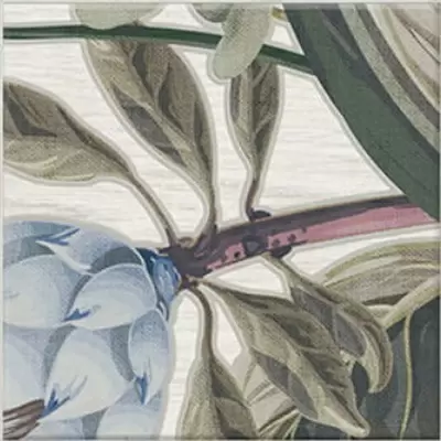 Mainzu Bottega Blue Leaves 20x20