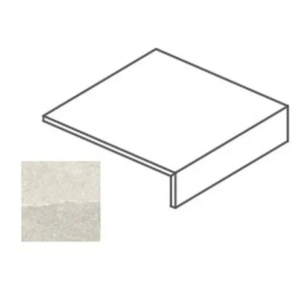 Impronta italgraniti Shale SL02L682A Sand Elemento a L 20mm 60x60x6,5