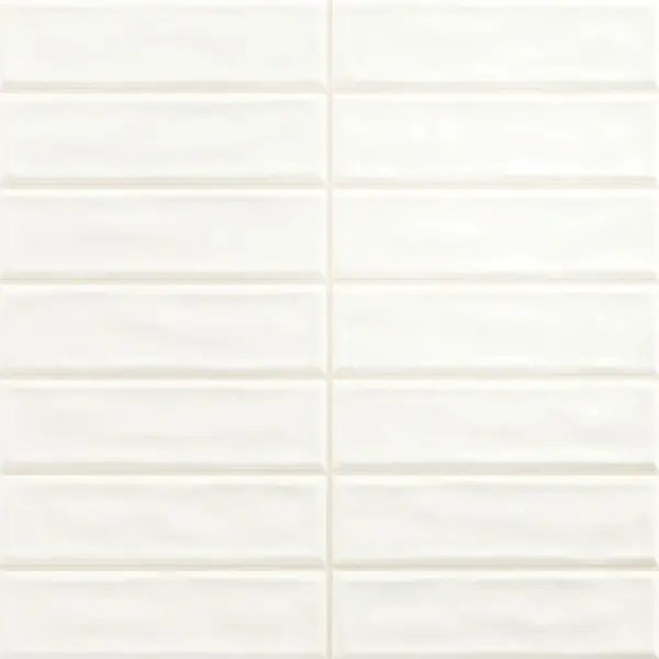Absolut Keramika Sticks White 20x20 - керамическая плитка и керамогранит