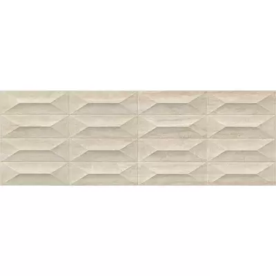 Marazzi Marbleplay Wall M4PG Travertino STR Gem 3D Rett. 30x90