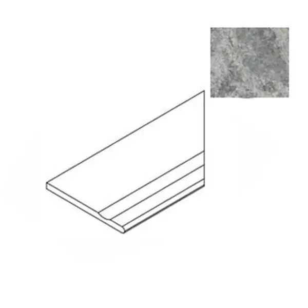 Atlas Concorde Russia Forte Dei Marmi Quark 620090001087 Persian Grey Bordo Pisc Dx 20x60