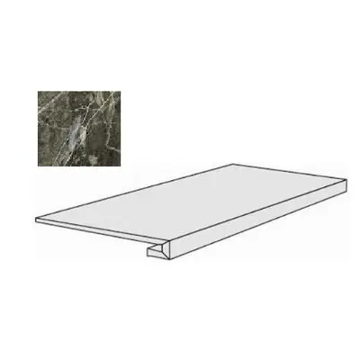 Rex Ceramiche Heritage Luxe 775675 Emerald Comfort Gradino 33x120