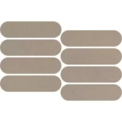 Impronta italgraniti Nuances NU07MOV Cipria Mosaico Ovale Strideup 19.5x37