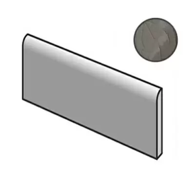Equipe Masia 21486 Bullnose Gris Oscuro Crackle 7.5x15