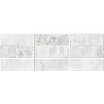 Metropol Ceramica Route66 Art Blanco 25x70