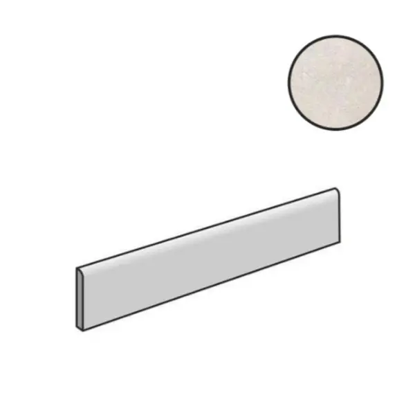 Cerim Ceramiche Match Up 772251 Cemento Sugar Comfort Battiscopa 4,6x60
