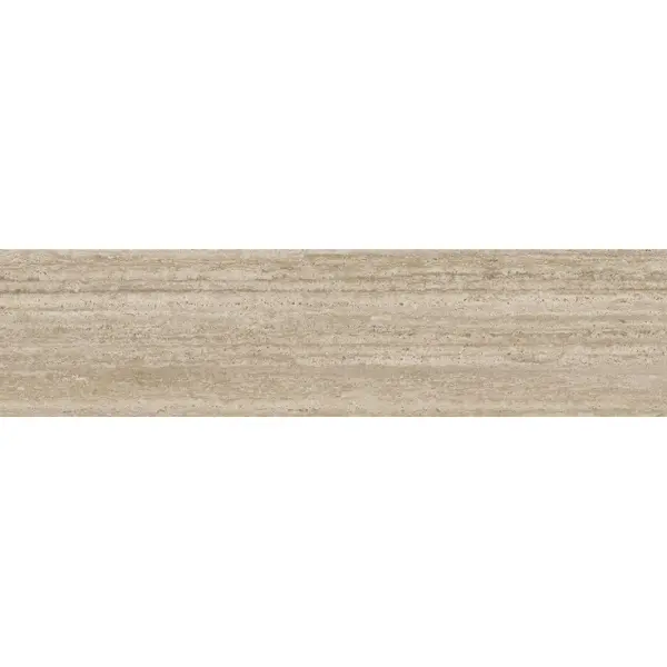 Kerama Marazzi Про Травертин KM6012G0751RGCF Фронтальная клееная бежевый матовый обрезной 33x119,5 - керамическая плитка и керамогранит