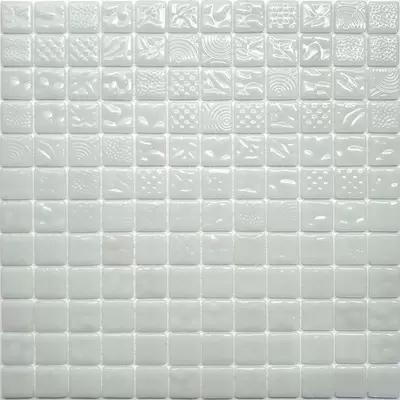 Natural mosaic Steppa STP-WH002 White 31,7x31,7