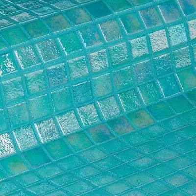 Ezarri Iris Coral 3,6х3,6 Turquoise Перламутр 33.4x33.4