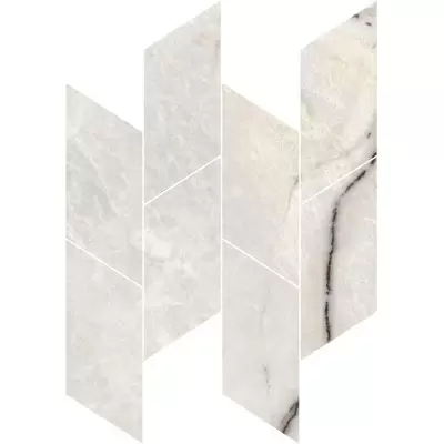 Flaviker PI.SA Supreme Treasure PF60008892 Mosaic Twist Greylac Platinum Lux 30x30