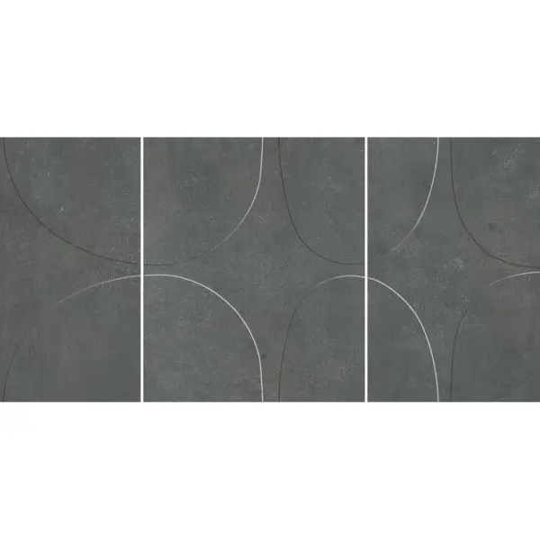 Impronta italgraniti I Cementi FL07DLT Lito Dark 3d 60x120