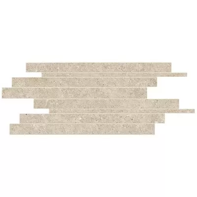 Atlas Concorde Boost Stone A7C5 Cream Mosaico Brick 30x60