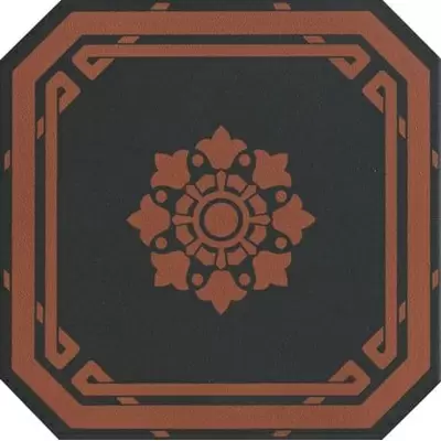 Ceramiche Grazia Old England OEODB3 Ottagono Black Chester 20x20