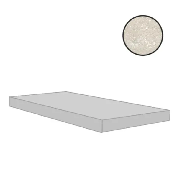 Cerim Ceramiche Stone Life 779089 Shell Gradino 33x120