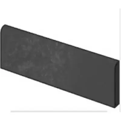 Casalgrande Padana Resina 10338023 Battiscopa Black 90x9