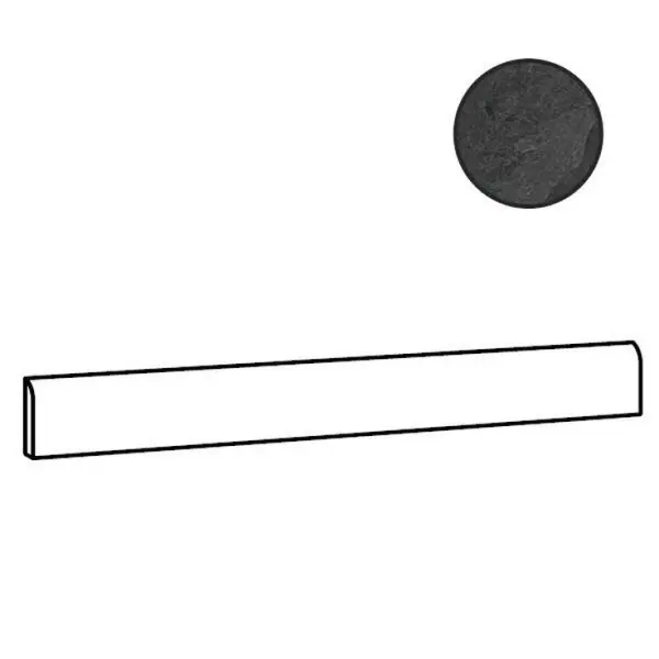 Sant Agostino Unionstone CSABMSTN60 Battiscopa Mustang 7,3x60