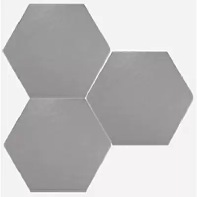 Equipe Scale Hexagon Porcelanico 23310 Hexagon Scale Grey Matt 11.6x10.1