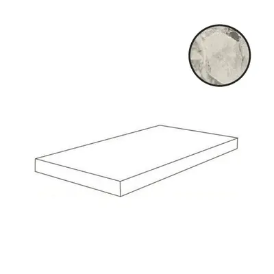 Atlas Concorde Russia Forte Dei Marmi 620070802307 Ceppo Apuano Pearl Scalino Angolo Sx 33x60